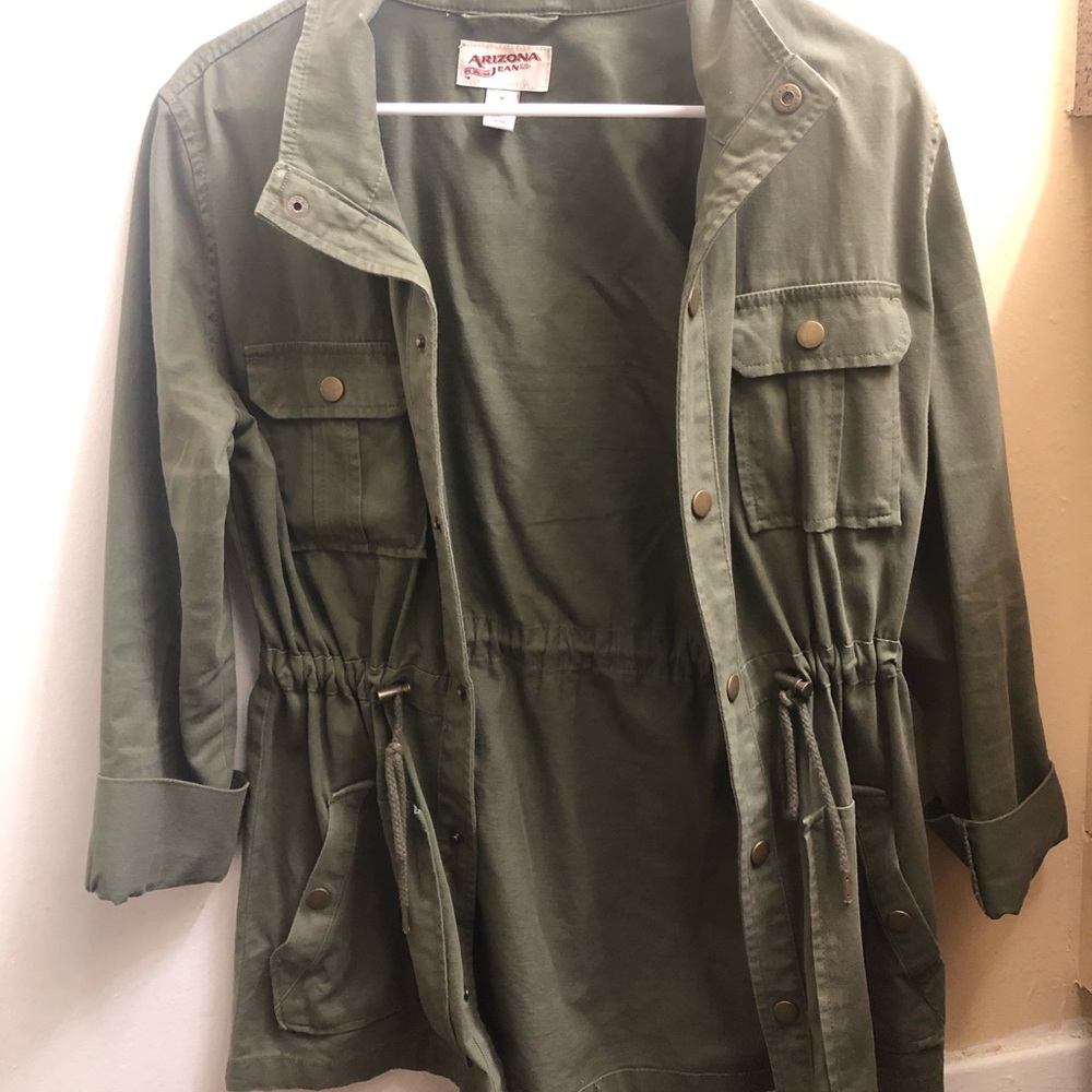 Green utility Jacket